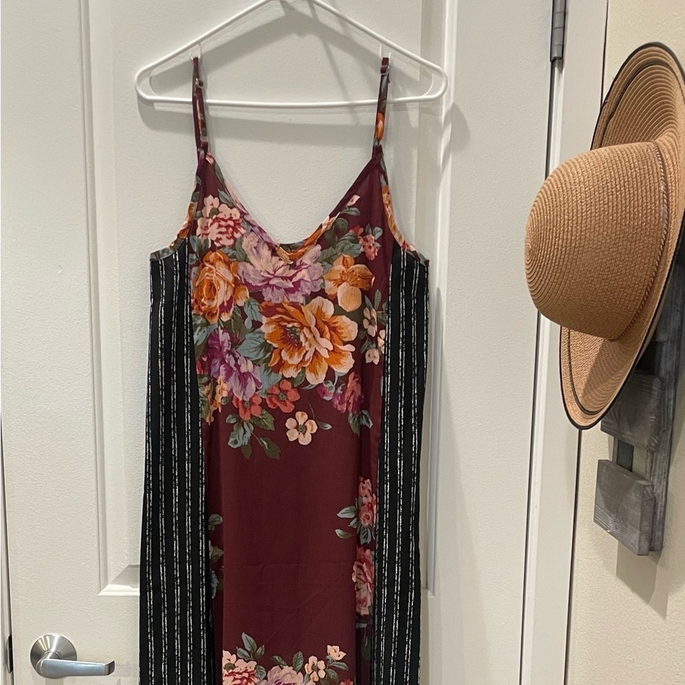 NEW…Floral Patterned Summer Dress - Picture 3 of 3